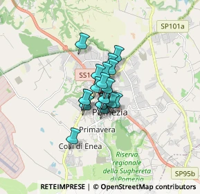 Mappa Via Roma, 00071 Pomezia RM, Italia (0.8555)