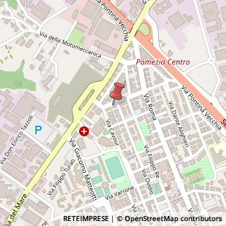 Mappa Via Urbano Rattazzi, 39, 00071 Pomezia, Roma (Lazio)