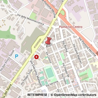 Mappa Via Urbano Rattazzi, 57, 00040 Pomezia, Roma (Lazio)