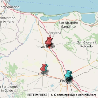 Mappa Via Soccorso Km 1, 71016 San Severo FG, Italia (19.14)