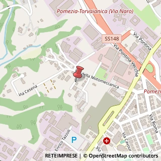 Mappa Via Ippolito Nievo, 3, 00040 Pomezia, Roma (Lazio)
