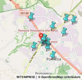 Mappa Via Motomeccanica, 00040 Pomezia RM, Italia (0.76308)