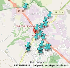 Mappa Via Motomeccanica, 00040 Pomezia RM, Italia (0.89421)