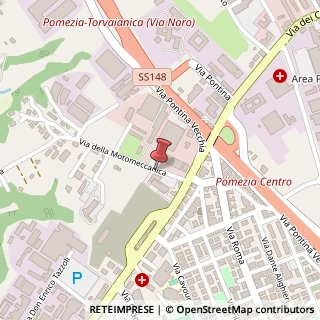 Mappa Via Motomeccanica, 4d, 00071 Pomezia, Roma (Lazio)