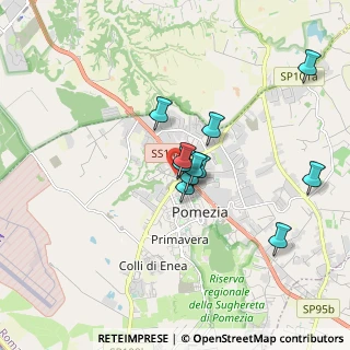 Mappa Via Motomeccanica, 00071 Pomezia RM, Italia (1.45636)