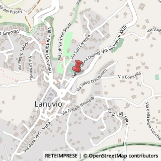 Mappa Piazza Carlo Fontana, 25, 00040 Lanuvio RM, Italia, 00075 Lanuvio, Roma (Lazio)