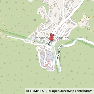 Mappa Via Croce, 4, 71010 Rignano Garganico, Foggia (Puglia)
