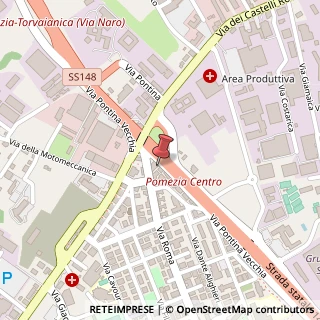Mappa Via Roma, 206/B, 00071 Pomezia, Roma (Lazio)