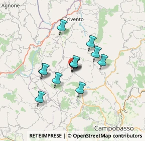 Mappa 86020 Fossalto CB, Italia (5.43333)
