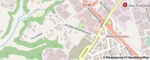 Mappa Pomezia