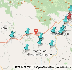 Mappa SR214, 03025 Monte San Giovanni Campano FR, Italia (5.88133)