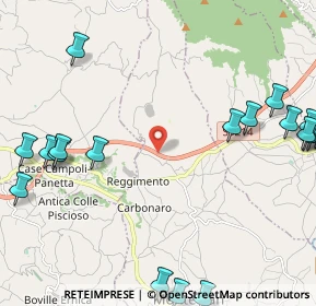 Mappa SR214, 03025 Monte San Giovanni Campano FR, Italia (3.385)