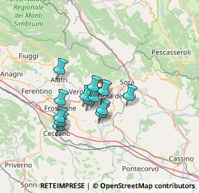 Mappa SR214, 03025 Monte San Giovanni Campano FR, Italia (10.36)