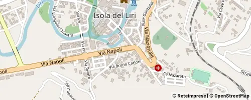 Mappa Isola del Liri