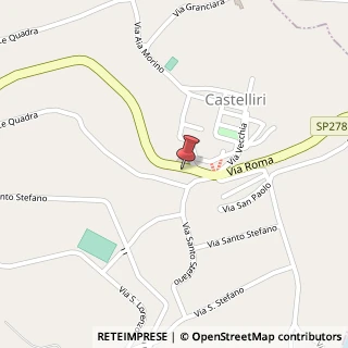 Mappa Via Roma, 143, 03030 Castelliri, Frosinone (Lazio)