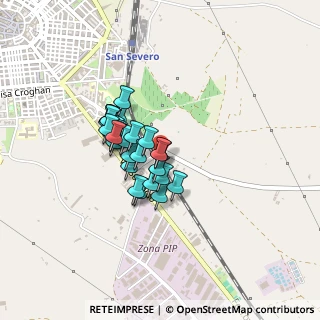 Mappa Strada S. Severo-Rignano, 71016 San Severo FG, Italia (0.32414)