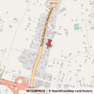 Mappa Strada Statale 155 Montelena, 74, 03011 Alatri, Frosinone (Lazio)