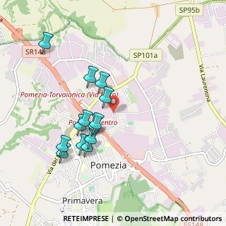 Mappa Via Costarica, 00071 Pomezia RM, Italia (0.93154)