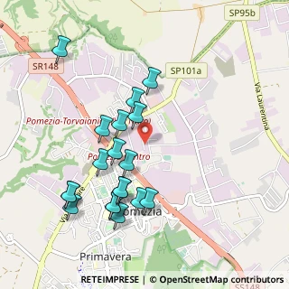 Mappa Via Costarica, 00071 Pomezia RM, Italia (1.06474)
