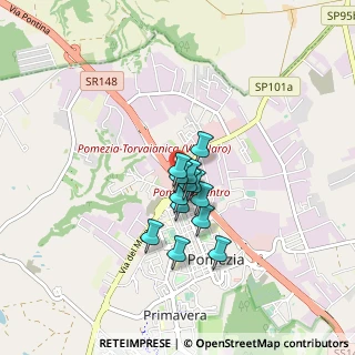 Mappa Via Pontina, 00071 Pomezia RM, Italia (0.57692)