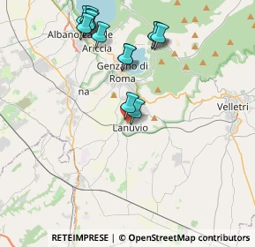 Mappa SP Ornarella, 00075 Lanuvio RM (4.53923)
