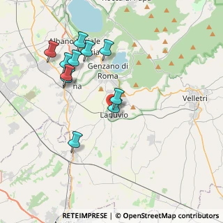 Mappa Via Pietro Nenni, 00075 Lanuvio RM, Italia (4.05364)