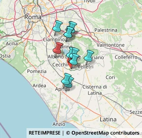 Mappa SP Ornarella, 00075 Lanuvio RM (9.5425)