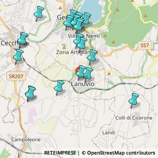 Mappa SP Ornarella, 00075 Lanuvio RM (2.5985)