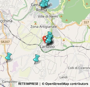 Mappa SP Ornarella, 00075 Lanuvio RM (1.82533)