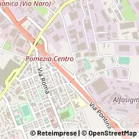 Karte Pomezia