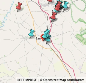 Mappa Via Giuliano Vincenzo, 71016 San Severo FG, Italia (9.9645)