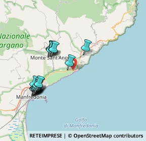 Mappa Località Papone, 71037 Monte Sant'angelo FG, Italia (8.44684)