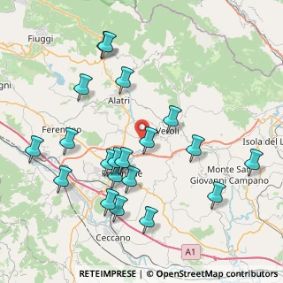 Mappa Via Campello, 03011 Veroli FR, Italia (9.146)