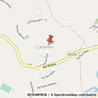 Mappa Via Muraglione, 56, 03030 Castelliri FR, Italia, 03030 Castelliri, Frosinone (Lazio)