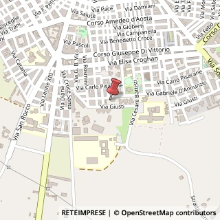 Mappa Via d'Annunzio, 31, 71016 San Severo, Foggia (Puglia)