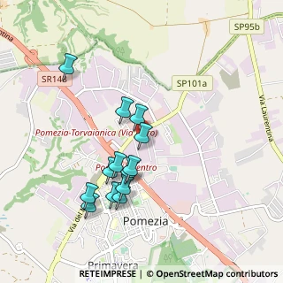 Mappa C.Commerciale I Padiglioni Via Castelli Romani, 00071 Pomezia RM, Italia (0.92154)