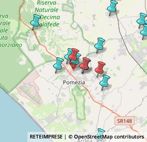 Mappa C.Commerciale I Padiglioni Via Castelli Romani, 00071 Pomezia RM, Italia (4.59375)