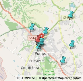 Mappa C.Commerciale I Padiglioni Via Castelli Romani, 00071 Pomezia RM, Italia (1.47636)