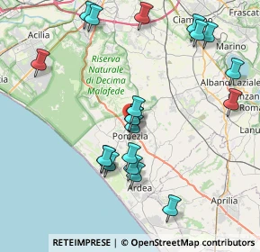 Mappa C.Commerciale I Padiglioni Via Castelli Romani, 00071 Pomezia RM, Italia (8.837)