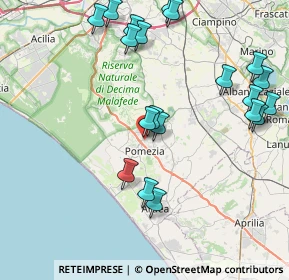Mappa C.Commerciale I Padiglioni Via Castelli Romani, 00071 Pomezia RM, Italia (9.826)