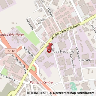 Mappa Via dei Castelli Romani, 2, 00040 Pomezia RM, Italia, 00071 Pomezia, Roma (Lazio)