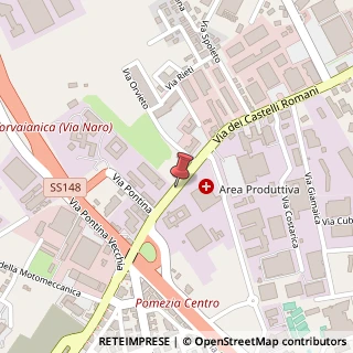 Mappa Via dei Castelli Romani, 10, 00040 Area Produttiva RM, Italia, 00071 Pomezia, Roma (Lazio)