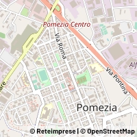 Mapa Pomezia