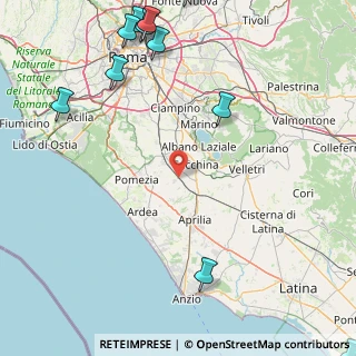 Mappa Via Vermicino, 00040 Ardea RM, Italia (31.582307692308)