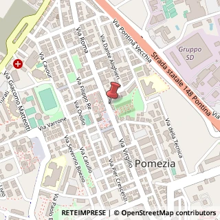 Mappa Via Roma, 6, 00071 Pomezia, Roma (Lazio)