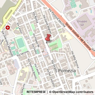 Mappa Via Roma, 16, 00071 Pomezia, Roma (Lazio)