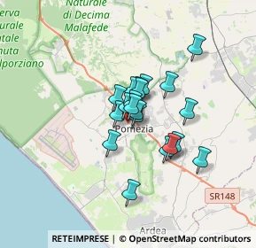 Mappa Via Plinio, 00040 Pomezia RM, Italia (2.266)