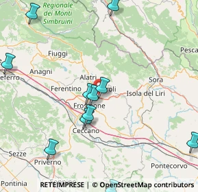 Mappa Contrada Casino Franchi, 03029 Alatri FR, Italia (22.13583)