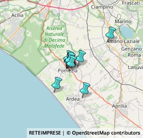 Mappa Via della Maggiona, 00071 Area Produttiva RM, Italia (3.04)