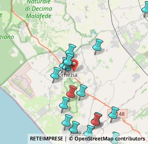 Mappa Via della Maggiona, 00071 Area Produttiva RM, Italia (4.89737)